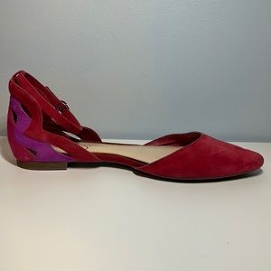 Jessica Simpson | Red Flats